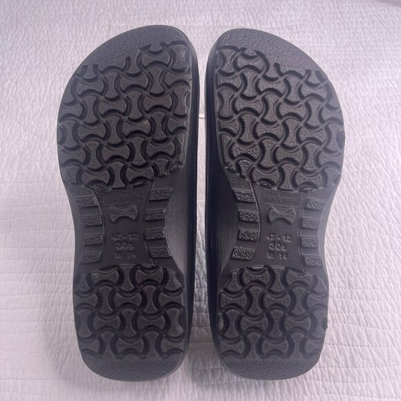 Birkenstock Shoes Mens US14 Super Birki Slip On Black Work Clogs - Picture 5 of 8